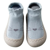 Chaussons-Chaussettes Antidérapants pour Bébé – Tige Moyenne
