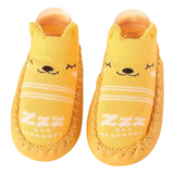 Chaussons-Chaussettes Bébé en Cuir – Nouveau-Né