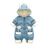 Combinaison d’Hiver Enfant Bambino avec Capuche Matelassée