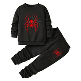 Ensemble Molleton Enfant Araignée Rouge