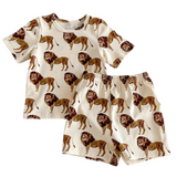 Ensemble Unisexe pour Enfants avec Motifs d'Animaux