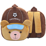 Sac à Dos D'école Pour Enfants Avec Animaux en Peluche