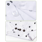 Ensemble Costume Bébé Garçon avec Pantalon à Bretelles, Body Chemise et Béret – Tenue de Cérémonie