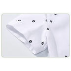 Ensemble Costume Bébé Garçon avec Pantalon à Bretelles, Body Chemise et Béret – Tenue de Cérémonie