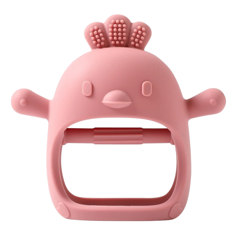 Anneau de Dentition en Silicone Antibactérien – Nouveau-Né Bambino