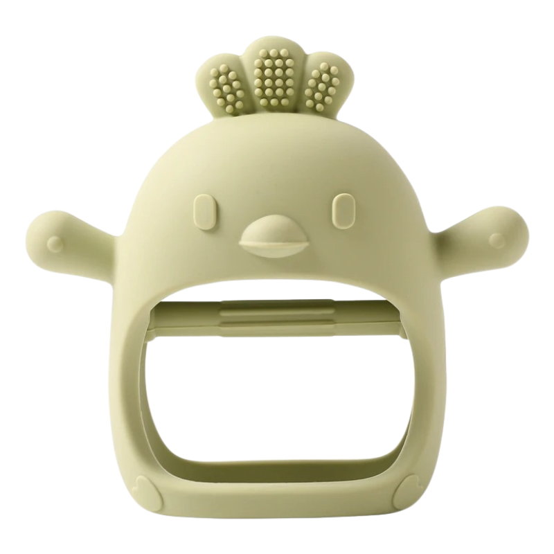 Anneau de Dentition en Silicone Antibactérien – Nouveau-Né Bambino