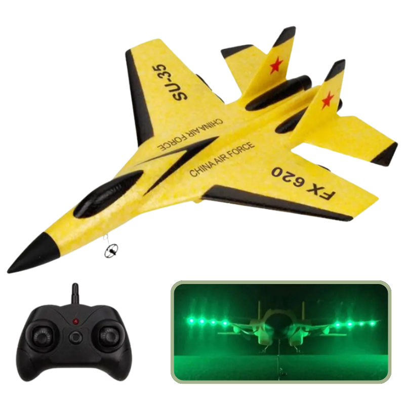 Avion Militaire Télécommandé - Indestructible