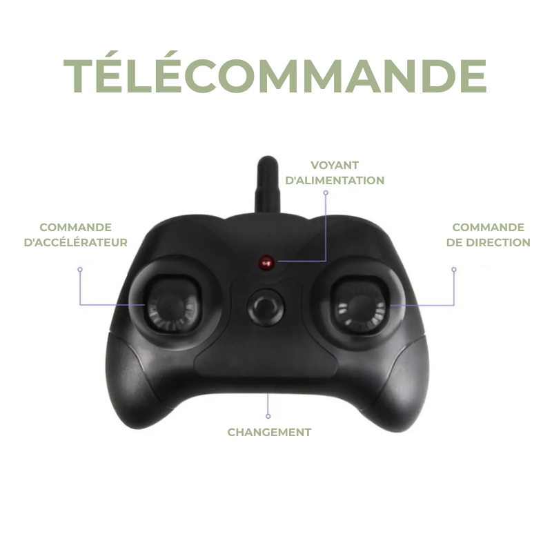 Avion Militaire Télécommandé - Indestructible