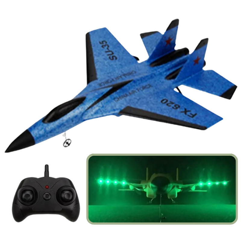 Avion Militaire Télécommandé - Indestructible