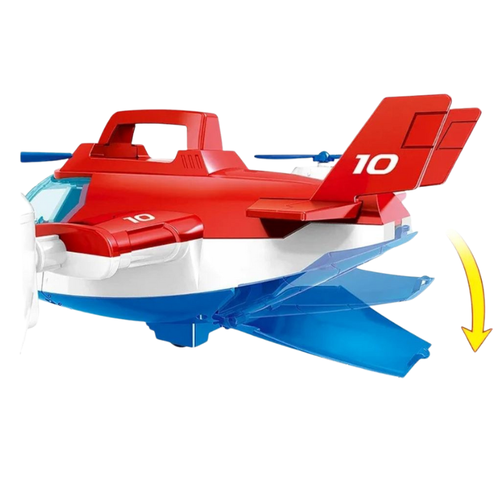 Avion de Sauvetage Interactif pour Enfants
