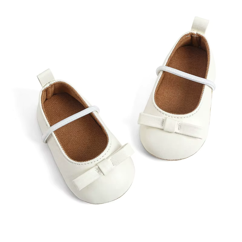 Ballerines Bébé Fille à Nœud – Chaussures Élégantes