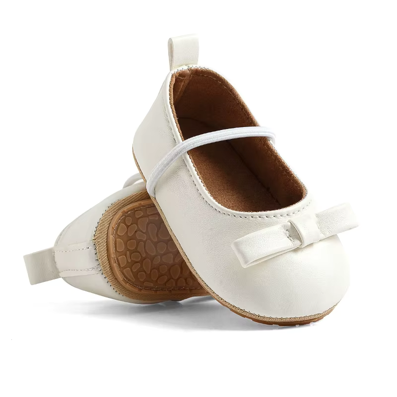 Ballerines Bébé Fille à Nœud – Chaussures Élégantes