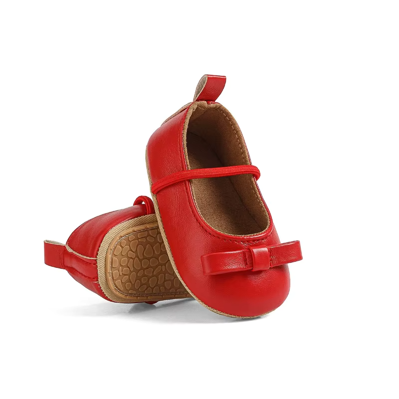 Ballerines Bébé Fille à Nœud – Chaussures Élégantes