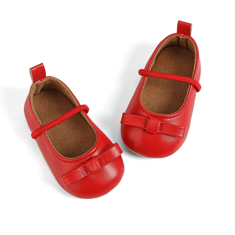 Ballerines Bébé Fille à Nœud – Chaussures Élégantes