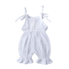Barboteuse Bébé Fille en Gaze de Coton – Été