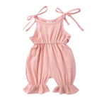 Barboteuse Bébé Fille en Gaze de Coton – Été