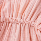 Barboteuse Bébé Fille en Gaze de Coton – Été