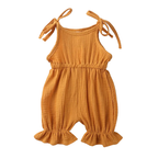 Barboteuse Bébé Fille en Gaze de Coton – Été