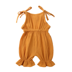 Barboteuse Bébé Fille en Gaze de Coton – Été