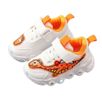 Baskets Dino LED Enfant Bambino