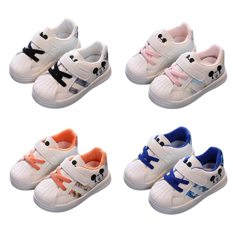 Baskets Enfant Casual à Motif Souris