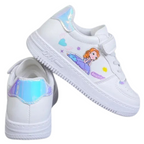 Baskets Enfant Fille à Scratch – Motif Princesse Douce