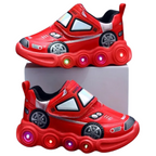 Baskets Enfant Garçon LED à Scratch