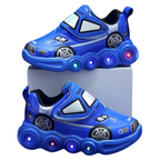 Baskets Enfant Garçon LED à Scratch