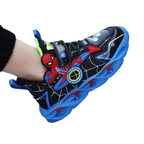 Baskets Enfant Lumineuses – Style Héros Araignée