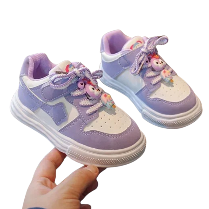 Baskets Enfant avec Pendentifs Décoratif