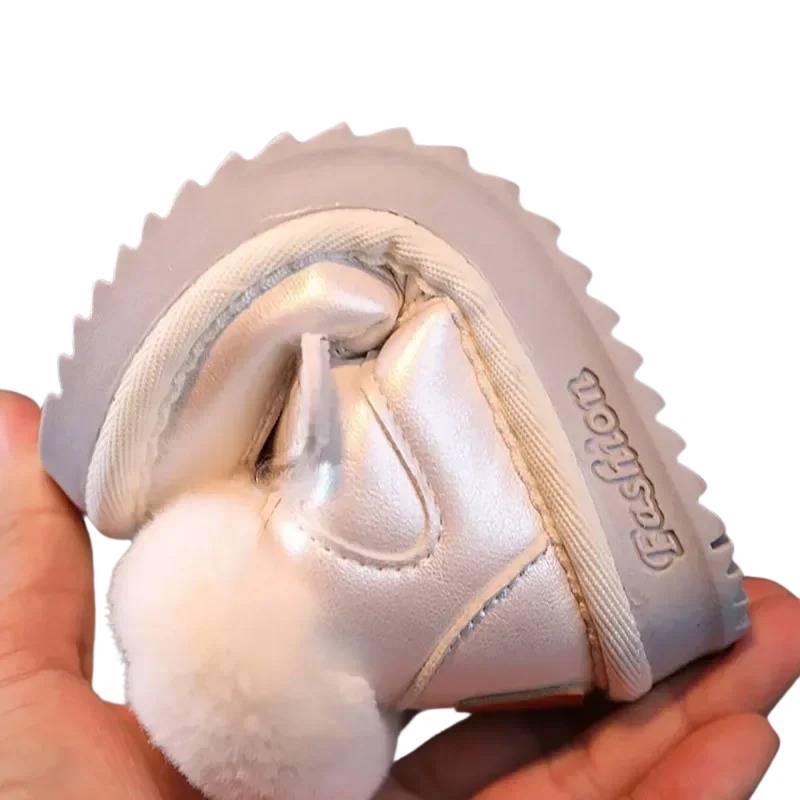 Baskets Enfant Unisexe avec Doublure en Peluche