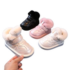 Baskets Enfant Unisexe avec Doublure en Peluche