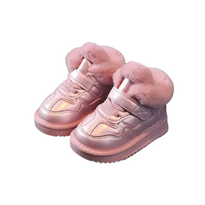 Baskets Enfant Unisexe avec Doublure en Peluche