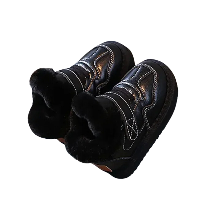 Baskets Enfant Unisexe avec Doublure en Peluche