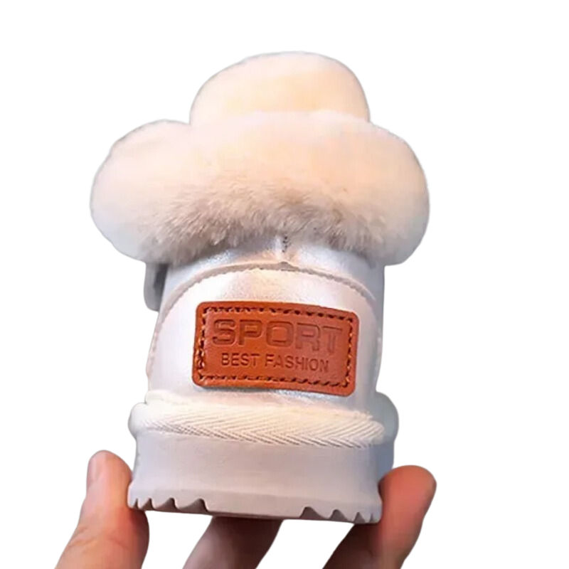 Baskets Enfant Unisexe avec Doublure en Peluche