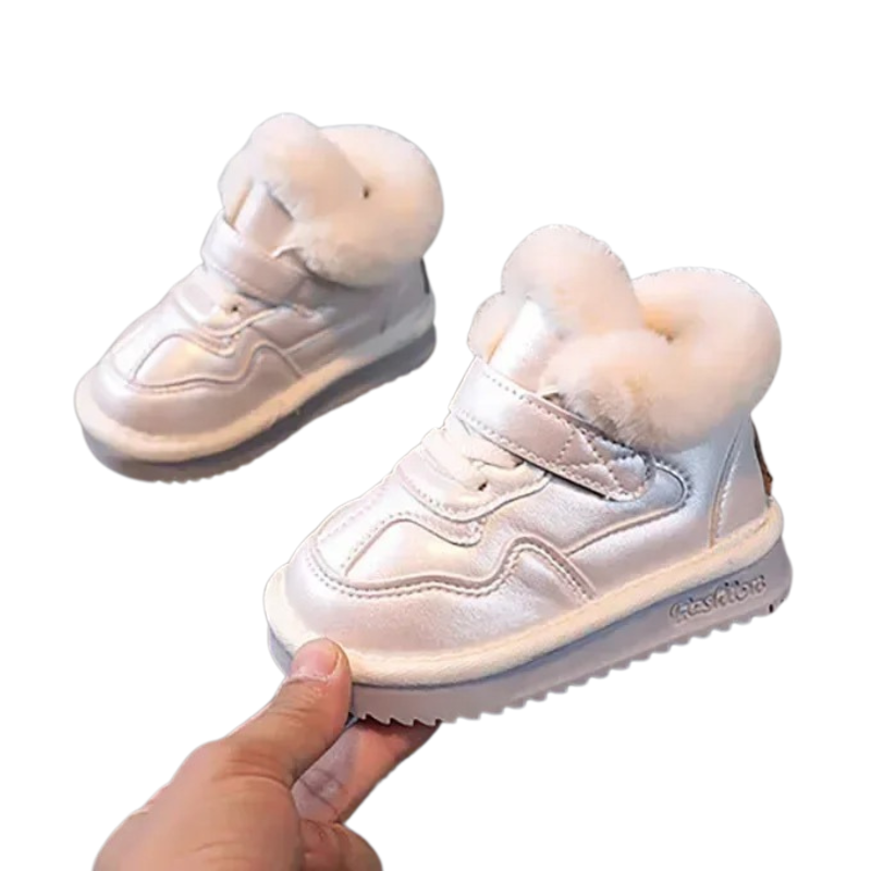 Baskets Enfant Unisexe avec Doublure en Peluche