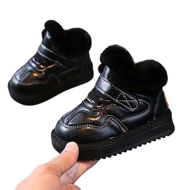 Baskets Enfant Unisexe avec Doublure en Peluche