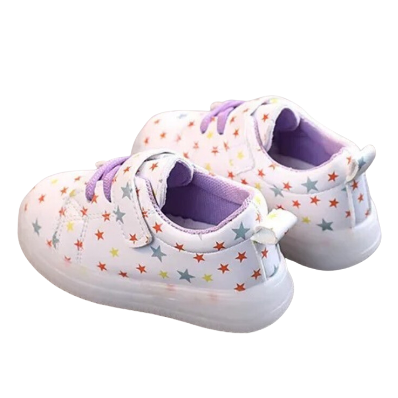 Baskets Enfant à LED pour Fille