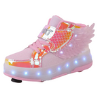 Baskets Enfant à Roulettes avec LED Rechargeables – Sport & Loisirs