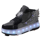 Baskets Enfant à Roulettes avec LED Rechargeables – Sport & Loisirs