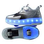 Baskets Enfant à Roulettes avec Lumières LED Rechargeables – Modèle Peerruiz