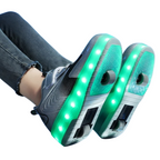 Baskets Enfant à Roulettes avec Lumières LED Rechargeables – Modèle Peerruiz