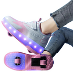 Baskets Enfant à Roulettes avec Lumières LED Rechargeables – Modèle Peerruiz
