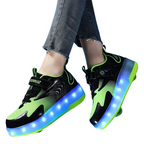Baskets Enfant à Roulettes avec Lumières LED Rechargeables – Modèle Peerruiz