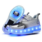 Baskets Enfant à Roulettes avec Lumières LED Rechargeables – Modèle Peerruiz