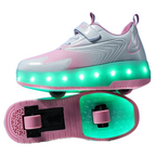 Baskets Enfant à Roulettes avec Lumières LED Rechargeables – Modèle Peerruiz