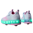 Baskets Enfant à Roulettes avec Lumières LED Rechargeables – Modèle Peerruiz