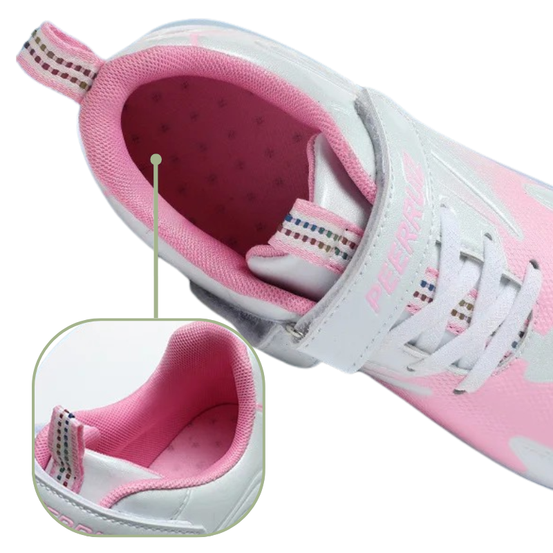 Baskets Enfant à Roulettes avec Lumières LED Rechargeables – Modèle Peerruiz