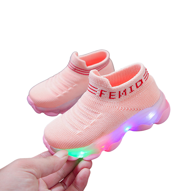 Baskets Enfant avec Lumières LED