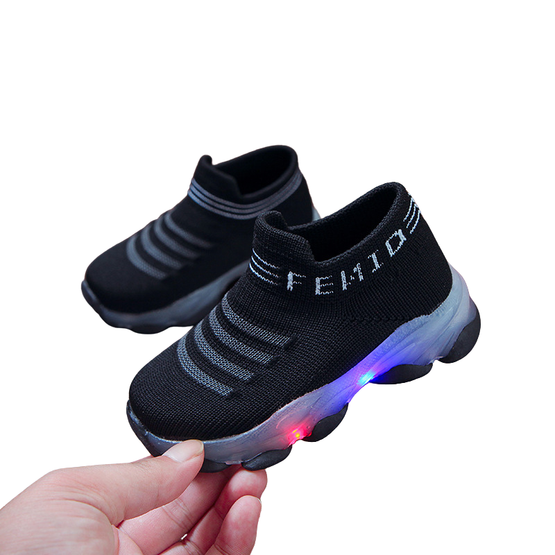 Baskets Enfant avec Lumières LED